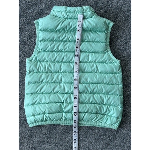 Patagonia Jakcet Baby 12-18m Down Filled Sweater Vest Teal Green Puffer Toddler - Picture 11 of 12